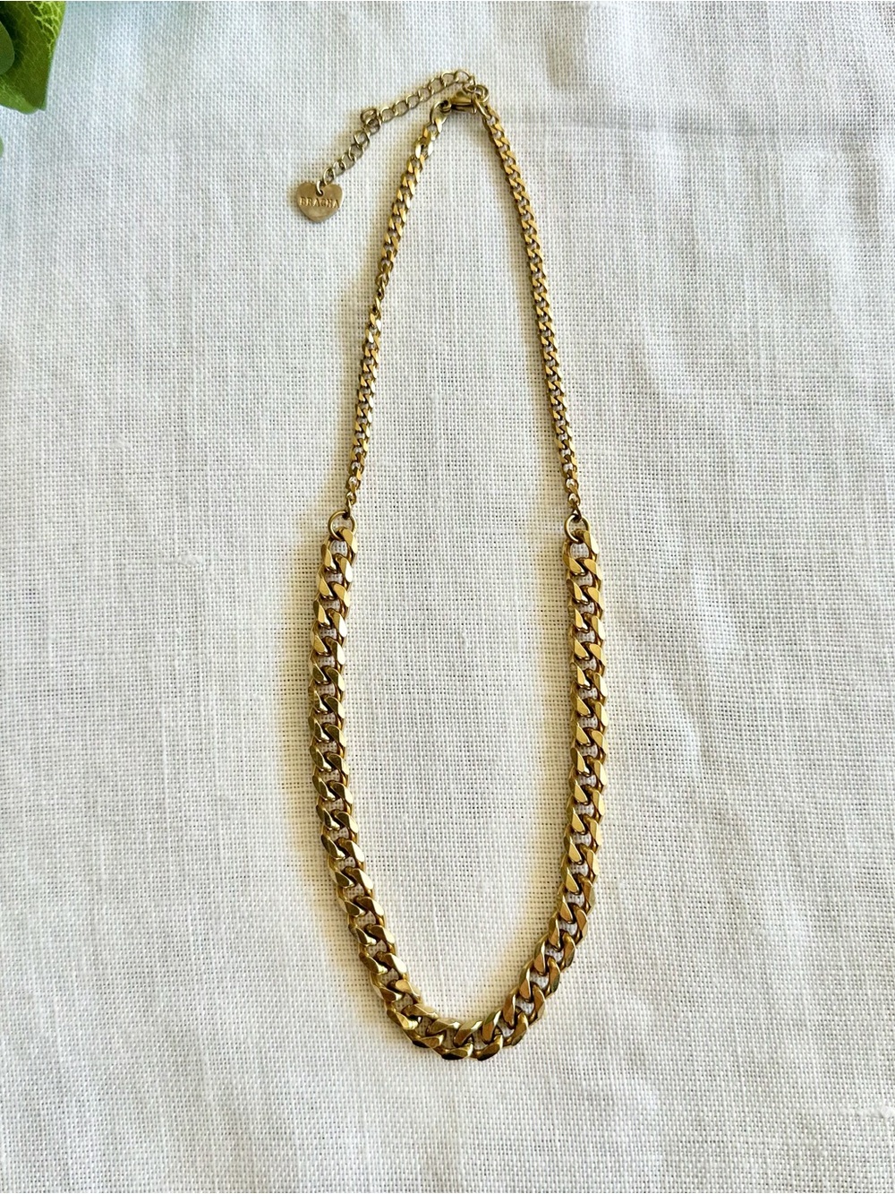 Bracha gold-toned chain necklace